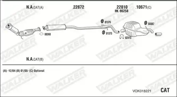 WALKER VOK018221