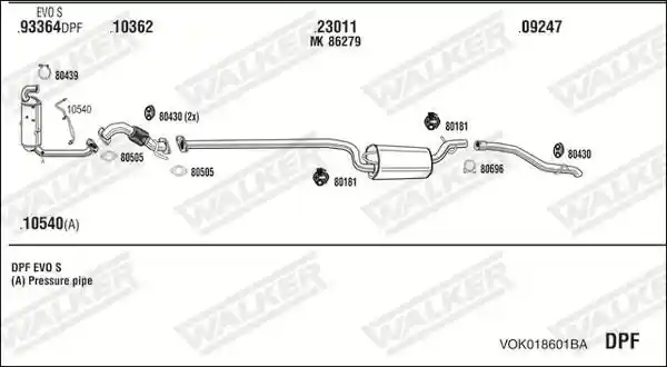 WALKER VOK018601BA
