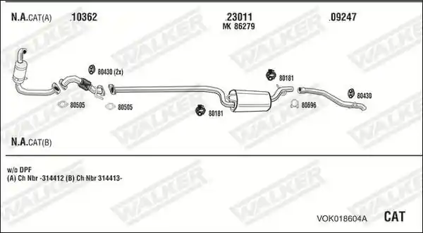 WALKER VOK018604A