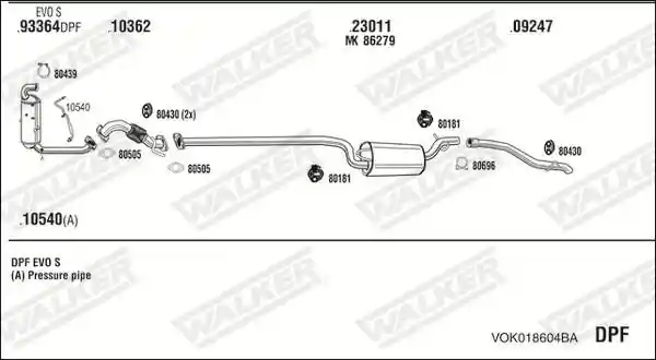 WALKER VOK018604BA