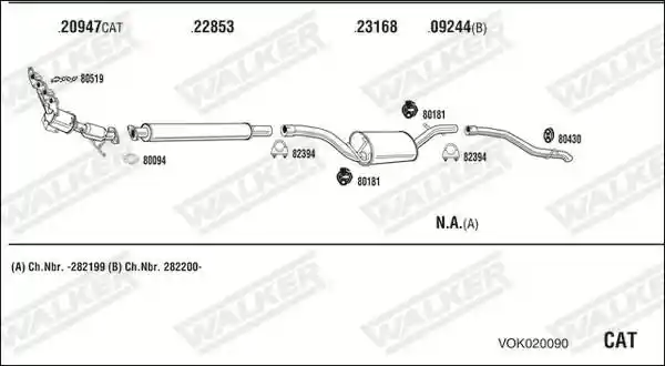 WALKER VOK020090