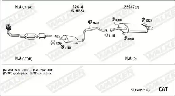WALKER VOK027148
