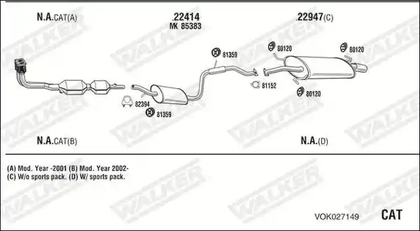 WALKER VOK027149