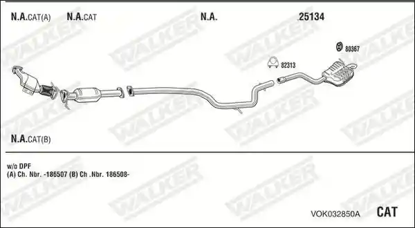 WALKER VOK032850A