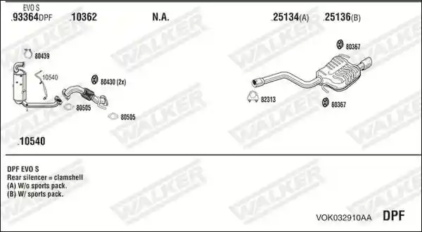 WALKER VOK032910AA