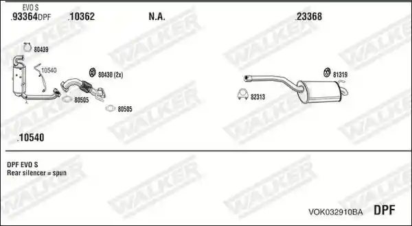 WALKER VOK032910BA