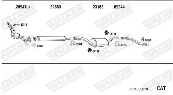 WALKER VOK033818