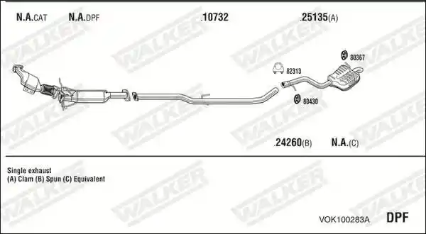 WALKER VOK100283A