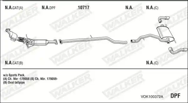 WALKER VOK100372A