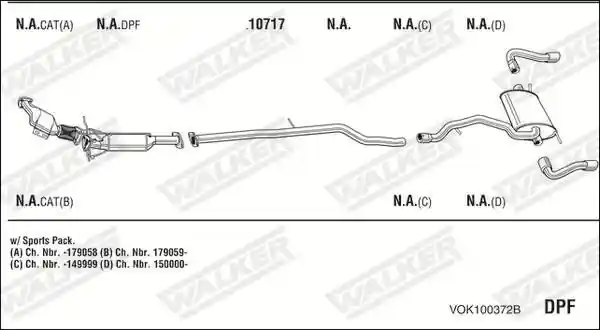 WALKER VOK100372B