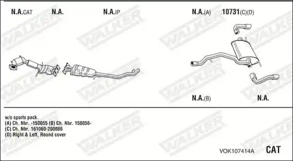 WALKER VOK107414A