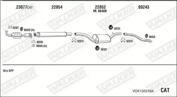 WALKER VOK133310A