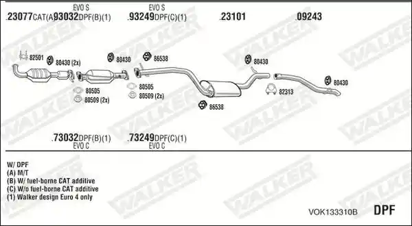 WALKER VOK133310B