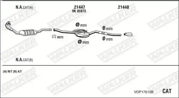 WALKER VOP17615B
