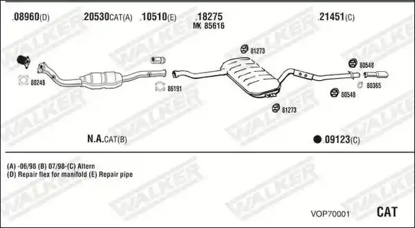 WALKER VOP70001