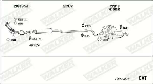WALKER VOP70026