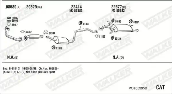 WALKER VOT05395B