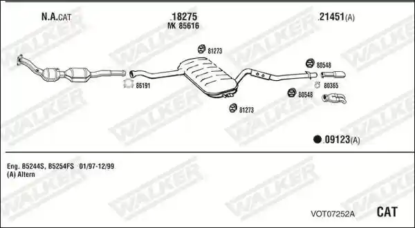 WALKER VOT07252A