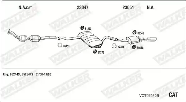 WALKER VOT07252B