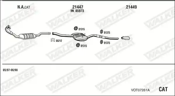 WALKER VOT07261A