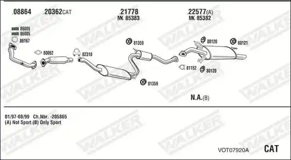 WALKER VOT07920A