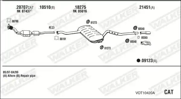 WALKER VOT10420A
