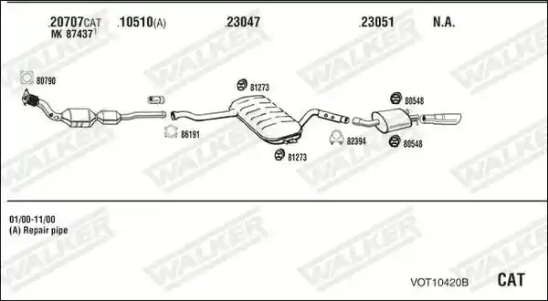 WALKER VOT10420B