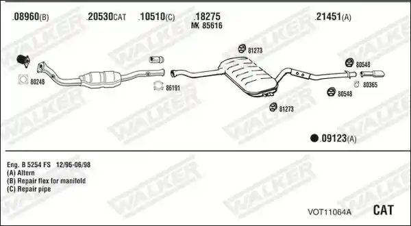 WALKER VOT11064A