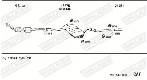 WALKER VOT14728BA