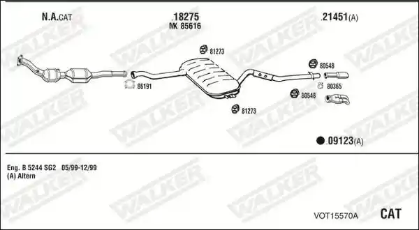 WALKER VOT15570A