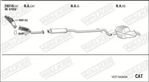 WALKER VOT16083A