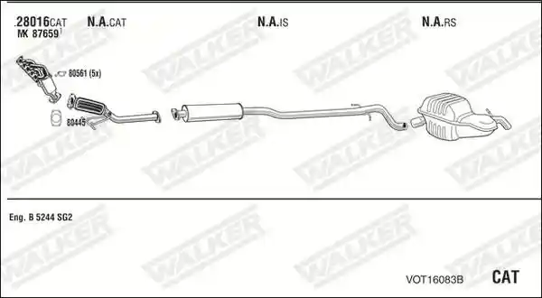 WALKER VOT16083B