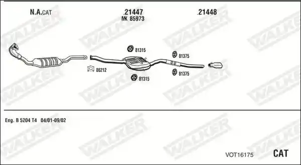 WALKER VOT16175