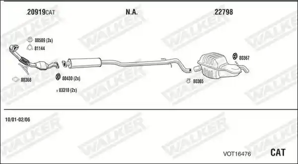 WALKER VOT16476
