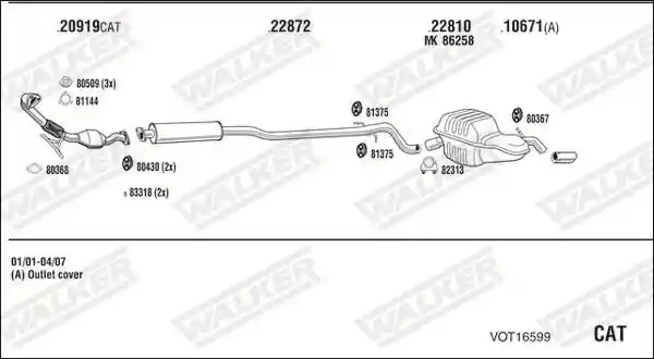 WALKER VOT16599