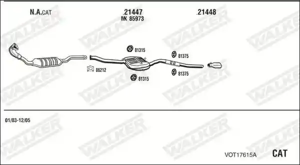 WALKER VOT17615A