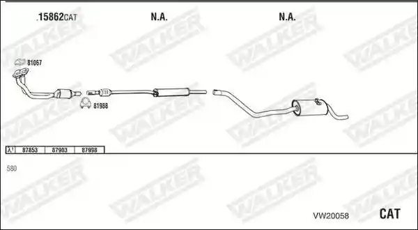 WALKER VW20058