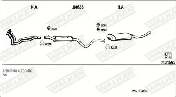 WALKER VW20406