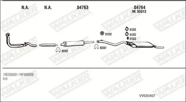 WALKER VW20407
