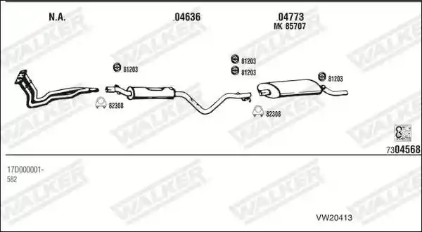 WALKER VW20413