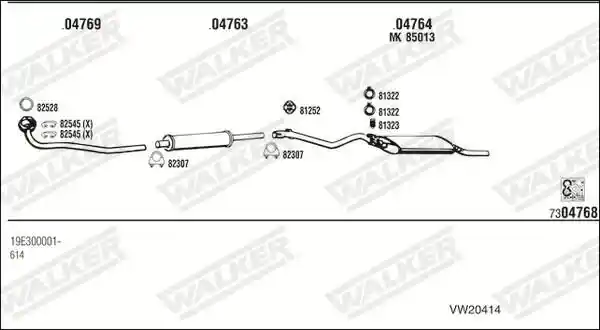 WALKER VW20414