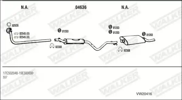 WALKER VW20416