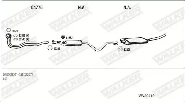 WALKER VW20419