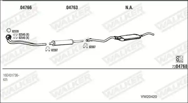 WALKER VW20420