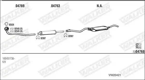 WALKER VW20421