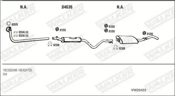 WALKER VW20423