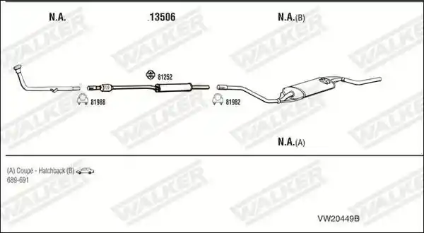 WALKER VW20449B