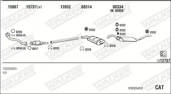 WALKER VW20453