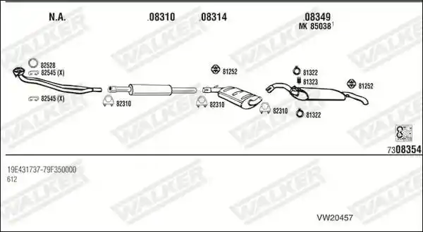 WALKER VW20457