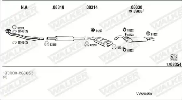 WALKER VW20458